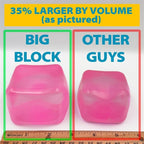 Oversized Gel Stress Cube – Squishy Sensory Fidget Toy