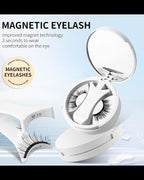 Magnetic False Eyelashes Kit with Applicator