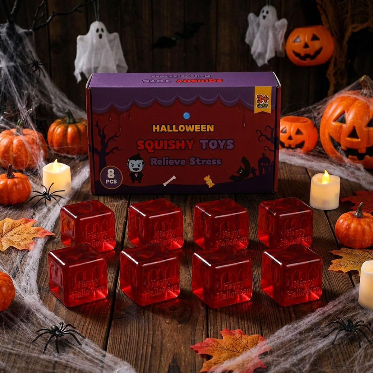 Halloween Squishy Fidget Toys – Spooky Sensory Squeeze Toys & Party Favors