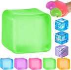 Squishy Stress Cube – Soft Sensory Squeeze Fidget Toy