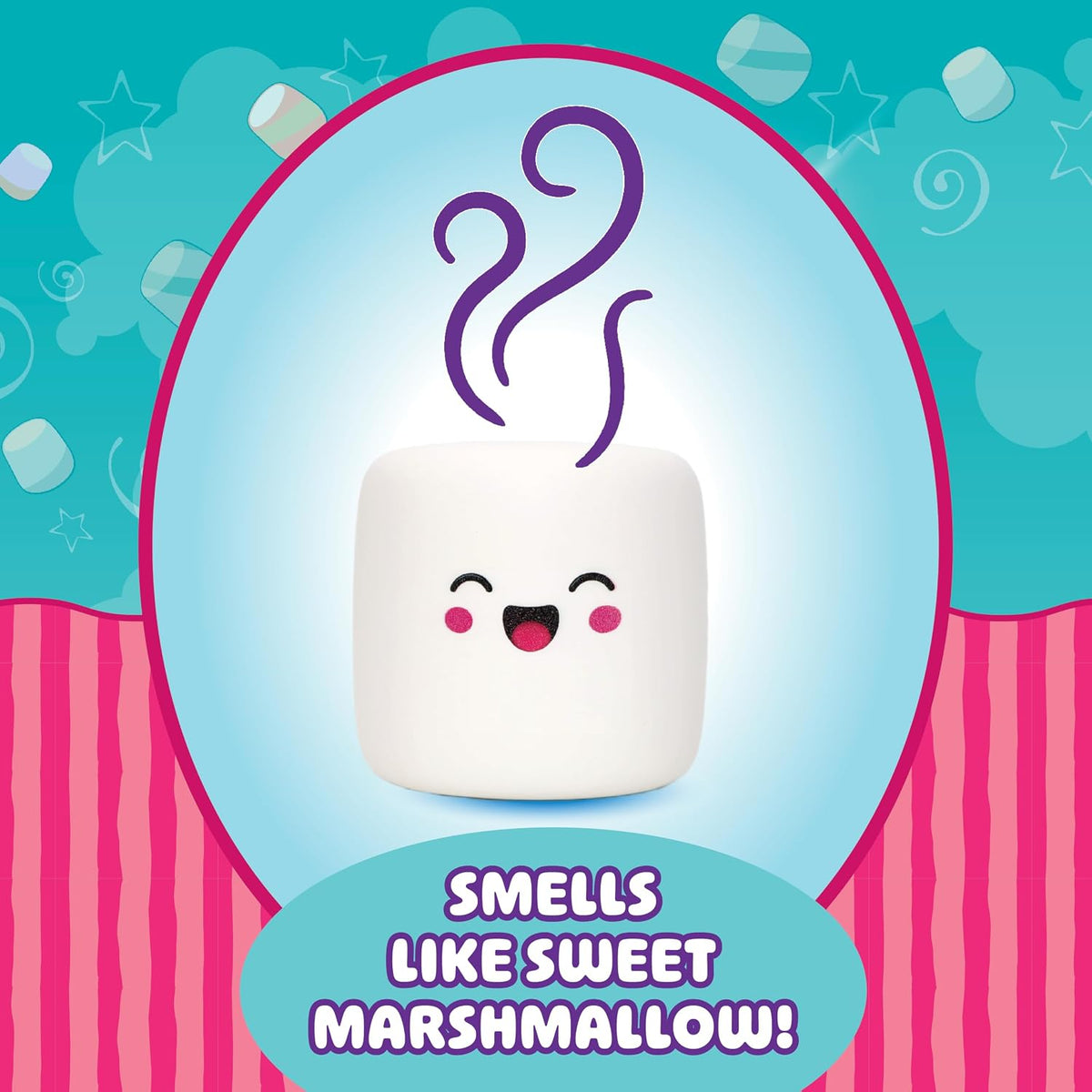 Marshmallow Squishy Fidget Toy – Soft Slow-Rising Sensory Squeeze Toy
