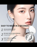 Magnetic False Eyelashes Kit with Applicator