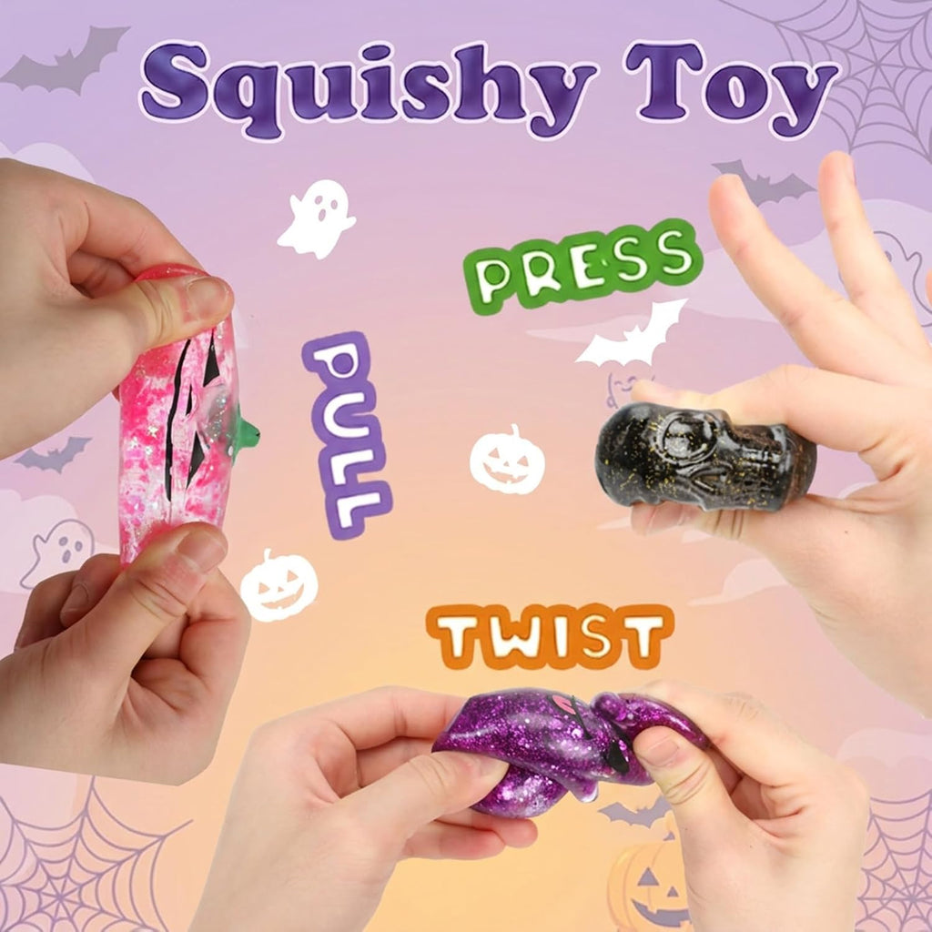 Halloween Squishy Fidget Toys – Spooky Sensory Squeeze Toys & Party Favors