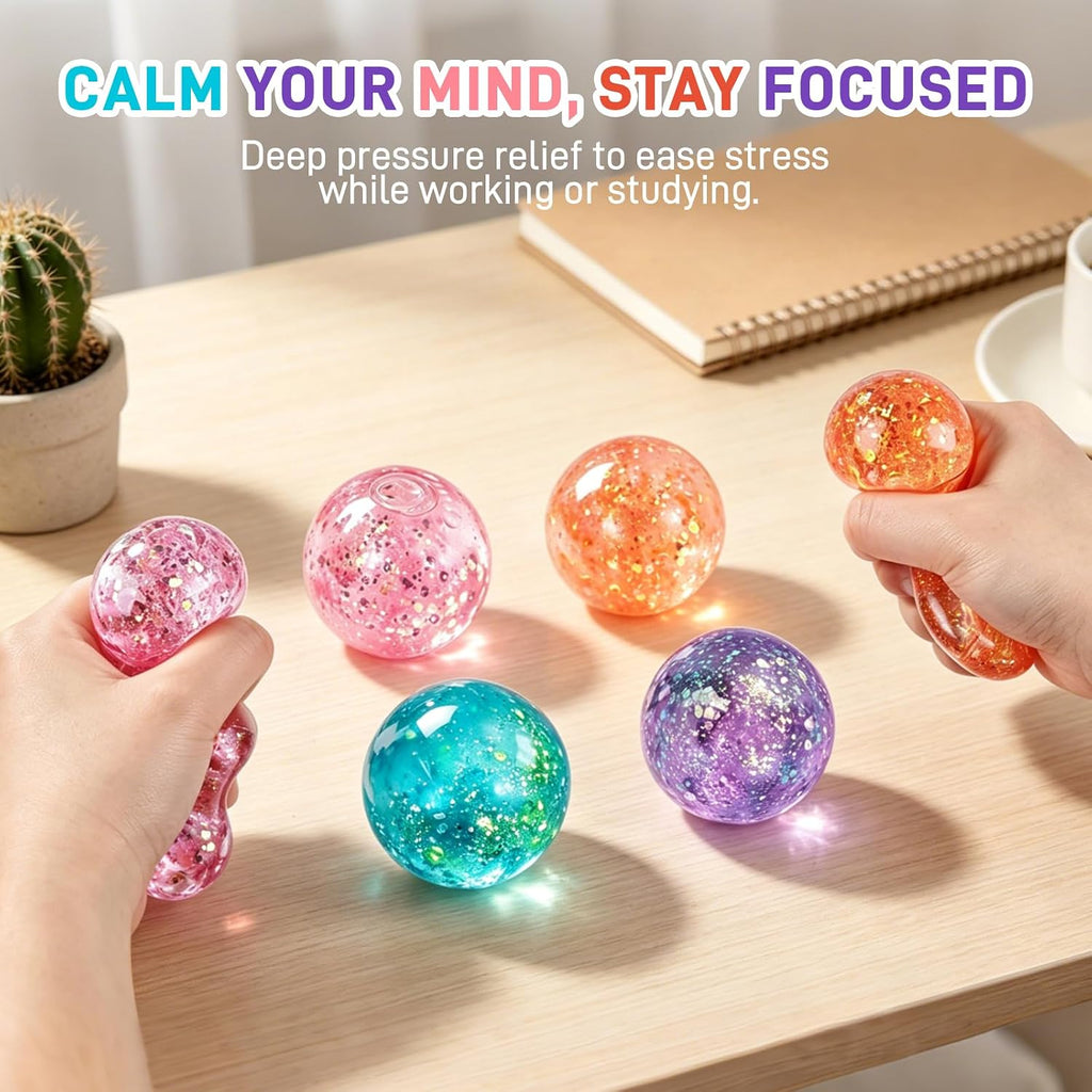 Jelly Squishy Stress Ball – Soft Slow-Rising Sensory Fidget Toy