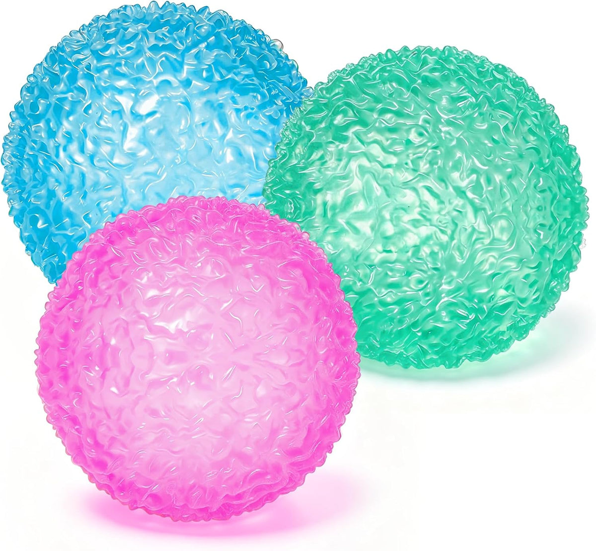Textured Sensory Stress Balls – Soft Squeeze Fidget Toys