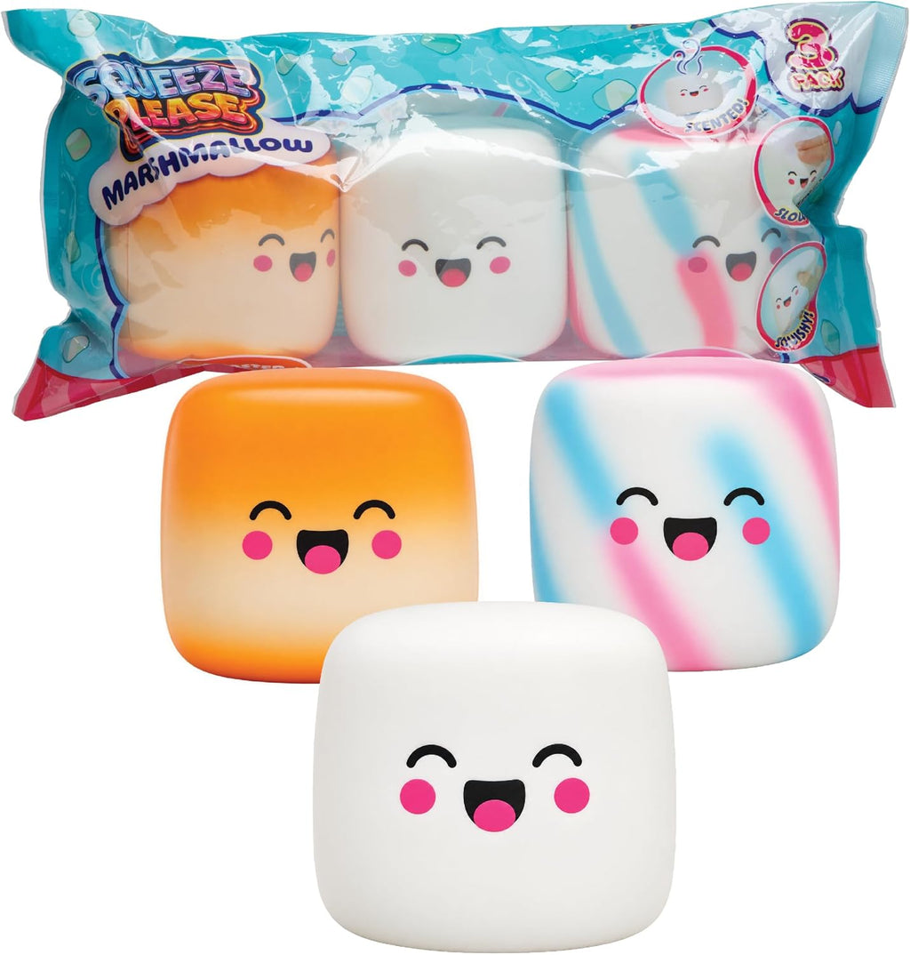 Marshmallow Squishy Fidget Toy – Soft Slow-Rising Sensory Squeeze Toy