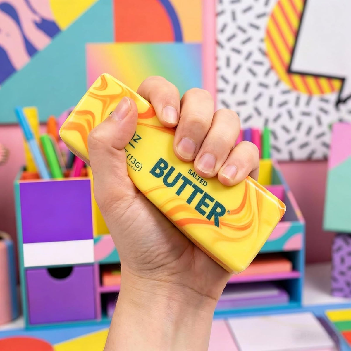 Food-Inspired Squishy Fidget Toys – Soft Slow-Rising Sensory Squeeze Toys