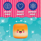 Marshmallow Squishy Fidget Toy – Soft Slow-Rising Sensory Squeeze Toy