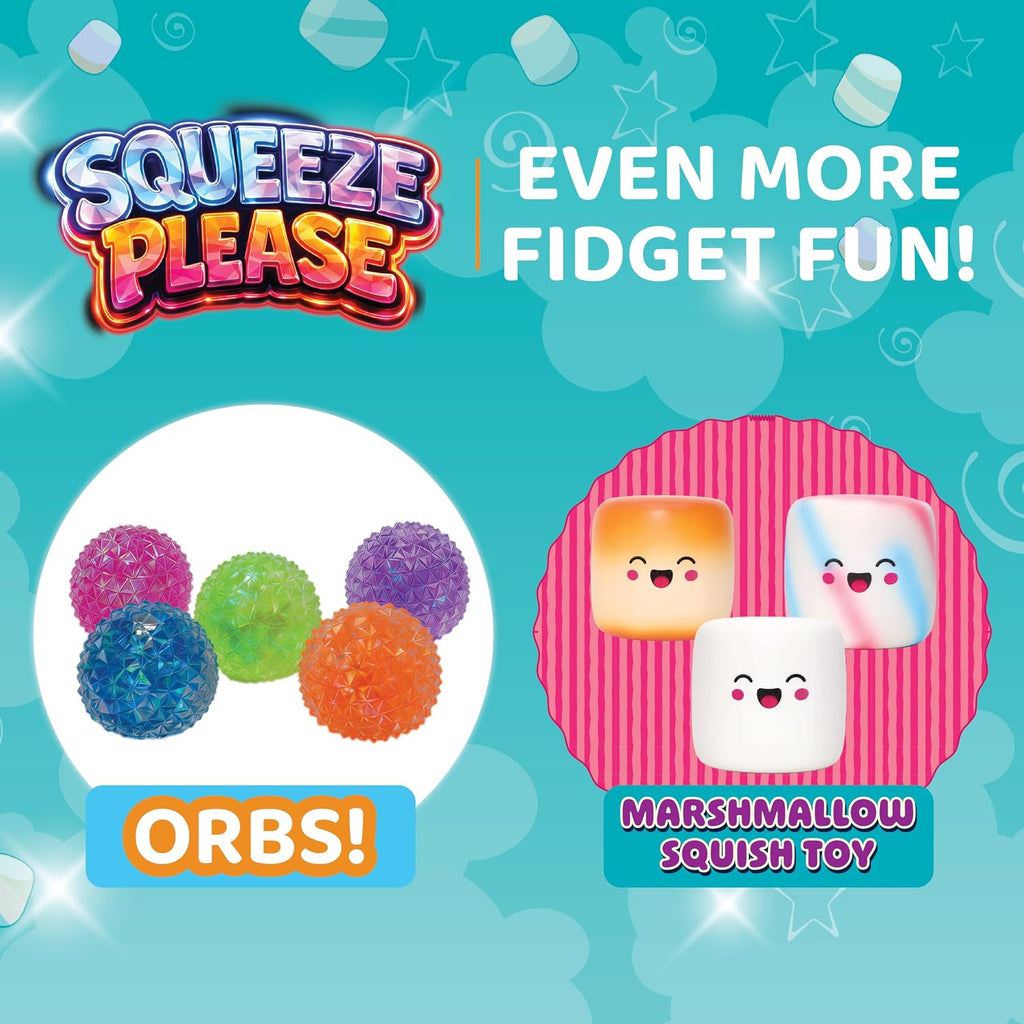 Marshmallow Squishy Fidget Toy – Soft Slow-Rising Sensory Squeeze Toy