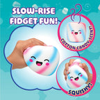 Marshmallow Squishy Fidget Toy – Soft Slow-Rising Sensory Squeeze Toy