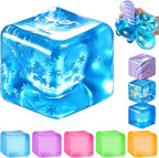 Squishy Stress Cube – Soft Sensory Squeeze Fidget Toy