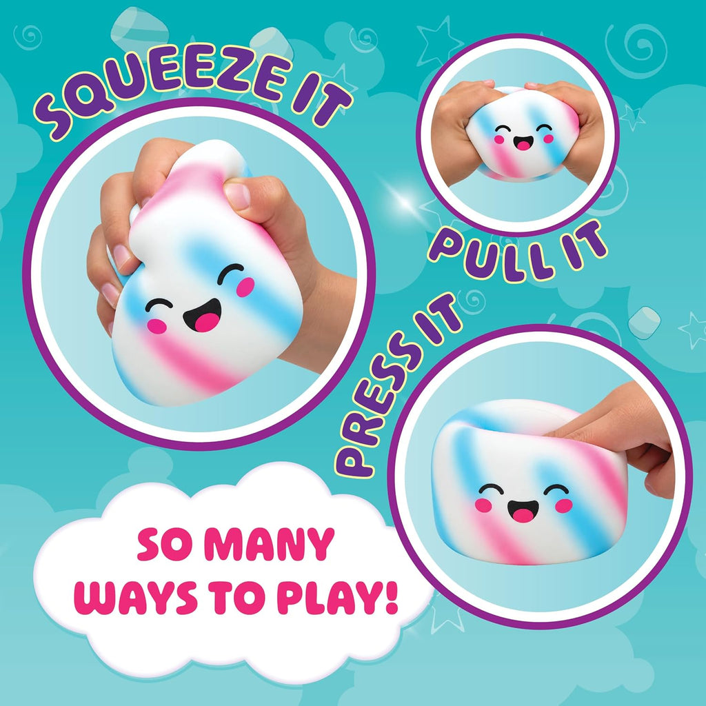 Marshmallow Squishy Fidget Toy – Soft Slow-Rising Sensory Squeeze Toy