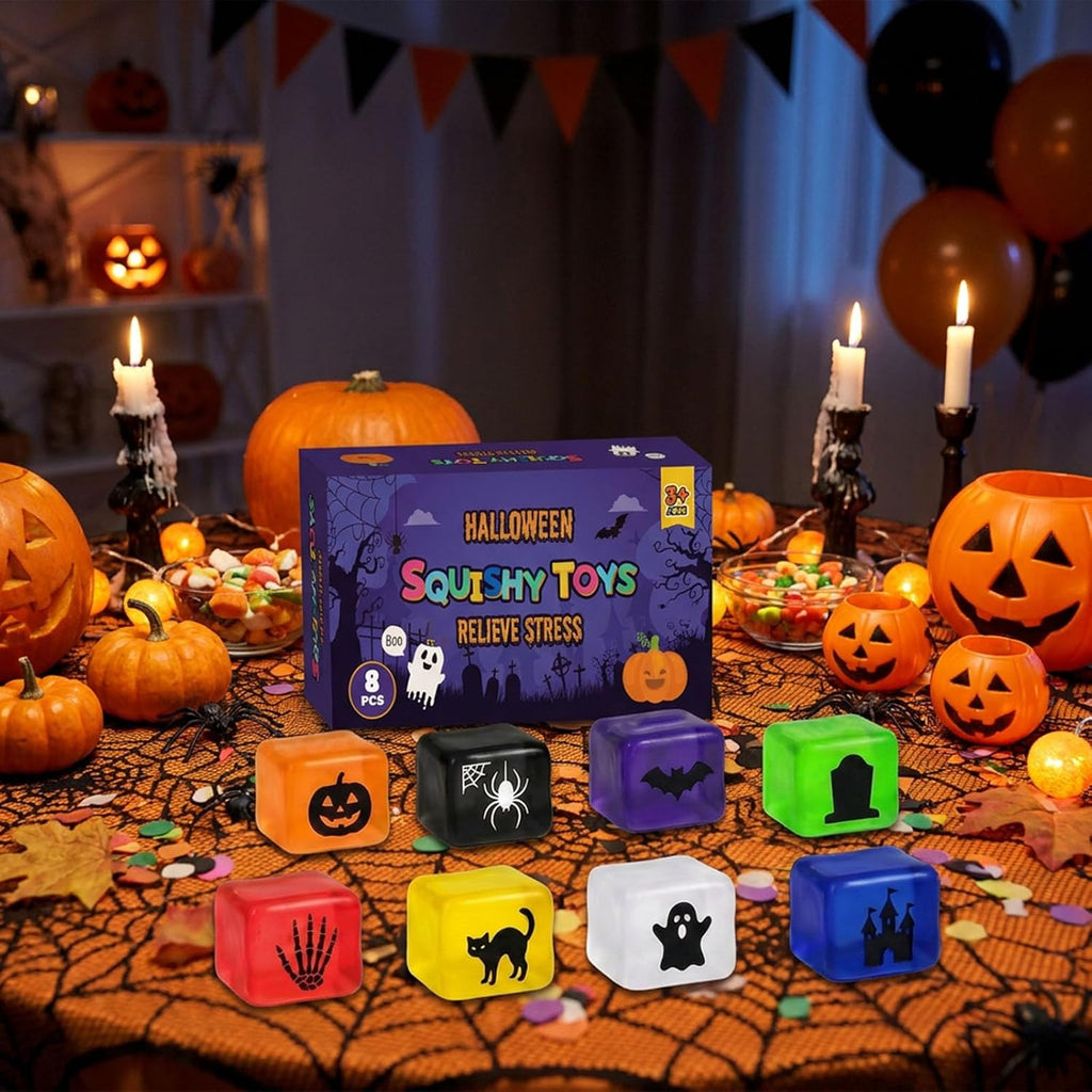Halloween Squishy Fidget Toys – Spooky Sensory Squeeze Toys & Party Favors