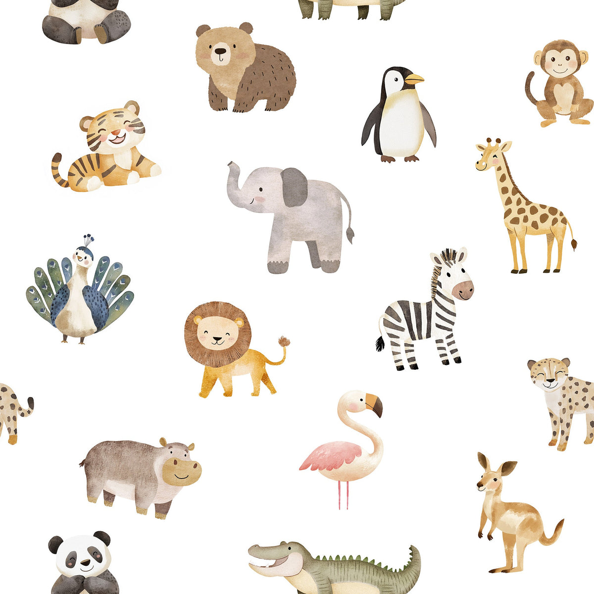 Zoo Pals Wallpaper